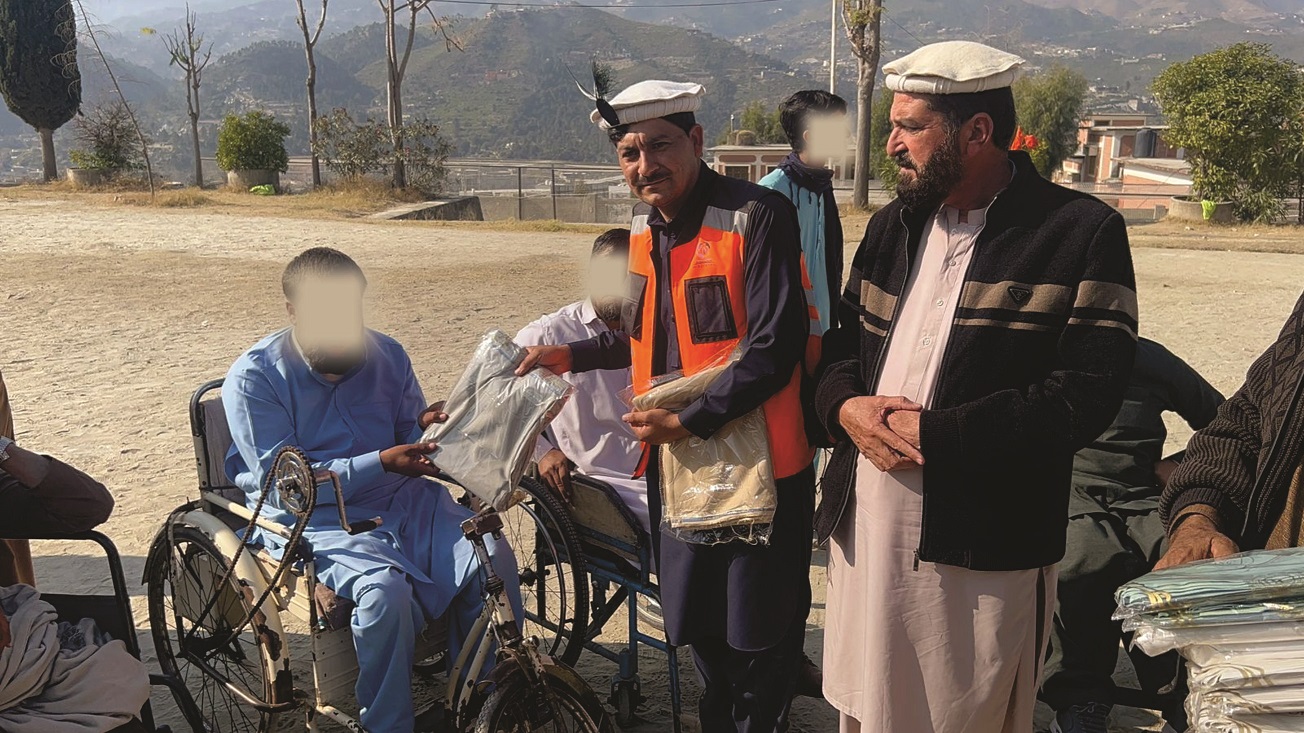 Clothes Distribution on International Day of Persons with Disabilities